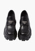 Black - Brushed Leather Monolith Loafers - GLAM MODA